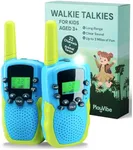Walkie Talkies for Kids - 22 Channels - 3 Miles Range Kids Walkie Talkie for Kids | Walkie Talkie Kids Toys for Kids | Girl Toys for Girls Toys | Boy Toys for Boys Toys | Kids Walkie Talkies 2 Pack
