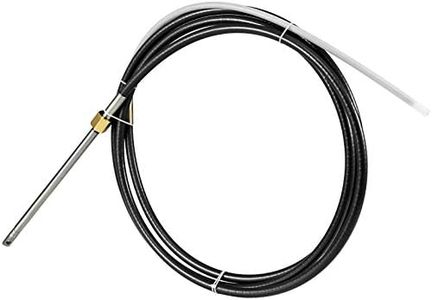 Yeaborn Boat Steering Cable 15 Feet Steering Cable 15' Outboard Rotary Steering Cable SSC6215 for Most Single Station Boats