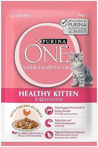 PURINA ONE Kitten Chicken Wet Cat Food 12x70g