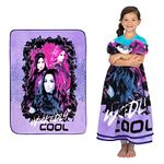 Franco Kids Bedding Soft Plush Micro Raschel Throw, 46 in x 60 in, Disney Descendants 3