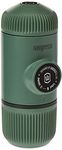 WACACO Nanopresso Portable Espresso Maker Bundled with Protective Case, Upgrade Version of Minipresso, Mini Travel Coffee Machine, Perfect for Camping, Travel and Office (Moss Green)