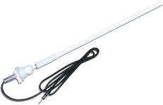 Dual Electronics, Unisex-Adult, NAMSUNG Electronics - Dual MAR16W L Marine MAST Antenna- White, MAR16W, White