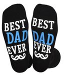 Novelty Cotton Socks Do Not Disturb Socks Soft Unisex Sock Funny Christmas Gifts for Men Women Gamers (Cotton, best dad)