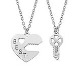Best Friend Necklaces for 2 Girls B