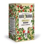 Heath & Heather Organic Wild Rosehip Tea 20 Bags (Pack of 6)