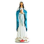 Virgin Mary Statue, Blessed Mother Mary Statue Catholic, Rosary Holder for Catholic Rosary, Religious Gifts for Women