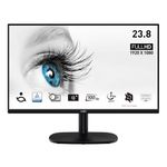 MSI PRO MP245V 23.8 Inch Full Hd LCD Office Monitor - 1920 X 1080 Va Panel, 100 Hz, Eye-Friendly Screen, VESA Mountable, Display Kit Support, Tilt Adjustable - HDMI 1.4, D-Sub