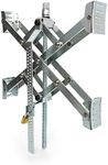 Eaz-Lift EazLift 18' Wheel Stop with Wrench and Lock | Fits tire spacing from 9-18 inches | Features Raised Ribs for Increased Traction (44663)