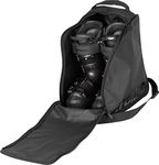 ATOMIC W Boot Bag Cloud in Black/Grey - Robust Ski Boot Bag - Extra Accessory Compartment - Junior Performance Shell for More Stability - with Removable Ski Boot Plate, One Size, AL5046520