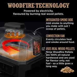 Ninja Woodfire Pro XL Grill & Smoker – Outdoor Electric BBQ