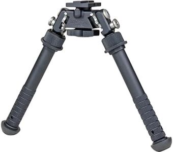 Atlas Bipods PSR Bipod-No Clamp-for BT19, ADM 170-S, ARMS 17S, Tramp, LT171, Black, BT46-NC