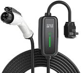 RexingUSA Level 2 EV Charger, NEMA 14-50, 250V 32 Amp, 17 ft Extension Cord & J1772 Cable - Fast Charging for All J1772 EVs