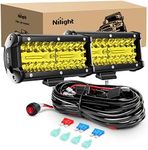 Nilight Led Light Bar 2PCS 6.5 Inch