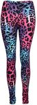A2Z 4 Kids Kids Girls Designer's Stylish Party Fashion Trendy - Multi Leopard Legging._11-12