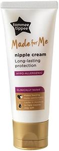 Tommee Tippee Made for Me Nipple Cream, 100% Natural, Hypoallergenic and Scent-Free, Relief and Protection for Sore, Cracked Nipples, 40ml