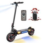 iScooter Electric Scooter 1000-2400W Dual Motor, 61/45 KM/H Fast Speed E Scooter & Up to 80/70/50 KM Long Range, 12/11/10" Off-Road Tire Foldable Scooter for Adults with Dual Suspensions & Disc Brake