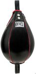 CLETO REYES Double End Punching Bag for Boxing Workout Practice Gym Training Equipment, MMA, Kickboxing, Muay Thai, Black