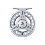 Fly Fishing Reel-95mm Fly Reel-Fishing Reel-Fly Fishing Reel Left/Right Hand-Fly Reel-Fly Fishing Reel for Men, Fishing Liker Gift-Silver