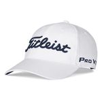 Titleist mens Titleist Men s Tour Performance Hat, White/Navy, Small-Medium US