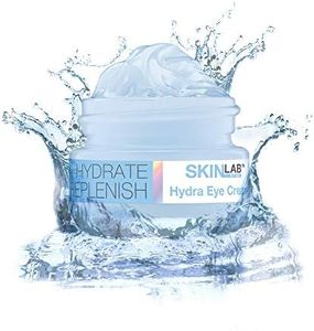 SKIN LAB BY BSL Hydrate& Replenish Eye Cream Gel Hydrator Cream With Hyaluronic Acid & Marine Extracts, Attracts Moisture To The Skin Algae And Seaweed Extracts To Revitalize Dull Looking Skin 0.5 Oz