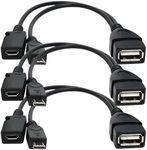 [3 Pack] USB Port Adapter, Micro OT