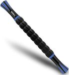 Muscle Roller, Massage Roller Stick for Athletes, Help Reducing Muscle Soreness Cramping Tightness Leg Arms Back Calves Muscle Massager（Black Blue）