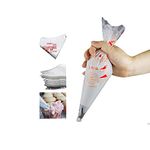 Disposable Icing Bags Pipping Cone for Cake Decoration Medium Size 100 pcs