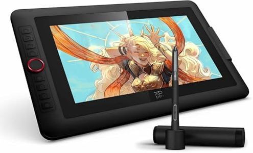 XPPen Artist 13.3 Pro V2 Grafikdisplay für PC, 13.3 Zoll Grafiktablett mit 16K Stift, 99% sRGB, kompatibel mit Windows, macOS, Android, ChromeOS, Linux