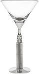 Godinger Silver Art Empire State Martini Glass