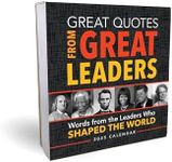 2025 Great Quotes From Great Leaders Boxed Calendar: 365 Inspirational Quotes From Leaders Who Shaped the World (Daily Calendar, Office Desk Gift for Him or Her)