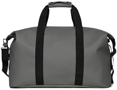 RAINS Hilo Weekend Bag - Bolsa de Viaje Impermeable, Gris, Talla única