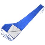 SYOWADA 11-12Ft Waterproof Sail Cover Boom Mainsail Cover Uv Protection Mainsail Cover 420D Oxford Cloth Kayak Covers for Sailboat (11-12Ft)