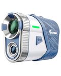 Golf Rangefinder with Slope,800 Yards Laser Range Finder Golfing,Aluminum Alloy Body,PNLC Display,Flag Lock,Slope Compensation,6X Magnification Rangefinder with Magnet,T100 Pro