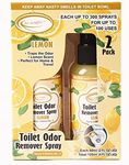 Air Jungles Toilet Poop Odor Eliminator Spray, Lemon Scent, Spray It Before No.2, Up to 100 Uses Per Bottle, For Home, Travel, Office Bathroom, and College Dorm Bathroom