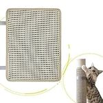 LCSICY Cat Nail File Scratcher is Placed On The Cat Scratching Post, The Beige Cat Scratch That Files Nails Allows Cats to Instinctively Scratch and Trim Their Nails(Cat Scratching Post Not Included)