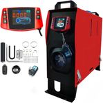 JEABONG Diesel Parking Heater,12V/8KW Diesel Air Heater,5L Fuel Tank and Muffler,smart LCD Display & Remote Control for RV,Truck,Trailer and Boat (‎JB-016)