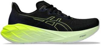 ASICS Men's NOVABLAST 4 Running Shoes, 11, Black/Blue Expanse