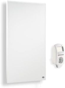 Könighaus Infrarot Wandheizung - 800 Watt inkl. Smart Thermostat - Infrarotheizung mit TÜV SÜD & 5 Jahren Garantie - Doppelter Überhitzungsschutz - Heizt Räume von bis zu 21 m² - Sofort einsatzbereit