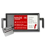 Made In Cookware - Carbon Steel Griddle + Grill Press - (Like Cast Iron, but Better) - Professional Cookware - Made in Sweden - Induction Compatible