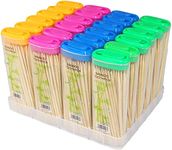 Jamboree Bamboo Wooden Toothpicks, Travel Portable, Portable Bamboo Stick. (24 Boxes)