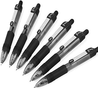 Zebra Z-Grip Smooth Mini Retractable Ballpoint Pens - 1.0mm - Black - Pack of 6