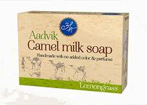 Aadvik Camel Milk Soap | Lemongrass Essential oil |100g