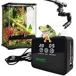 MYGIIKAKA Reptile Fogger Automatic Reptile Mister Fogger for Terrarium, Timed Reptile Humidifiers for Chameleon/Lizard/Snake/Turtle/Frog