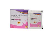 Virgo Healthcare Lyco Health-A, L-Arginine, Sugarfree (20 Sachets)