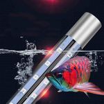 VAYINATO Glass Rs Electricals Double Row High Brightness Wrgb T8 Led Light For Aquarium Fish Tank (Corded Electric, C60 | 52 Cm Led Length | Suits For 2-3 Ft Tank) By Petzlifeworld, Silver