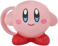 Bioworld Kirby 18 Oz Pink Sculpted Ceramic Character Mug