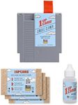 Cleaning Kit Compatible With NES (Nintendo Entertainment System) Console And Video Game Cartridges By 1UPcard