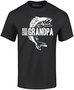 shop4ever Reel Cool Grandpa T-shirt - noir - Taille 3XL