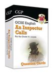 GCSE English - An Inspector Calls Revision Question Cards: for the 2025 and 2026 exams (CGP GCSE English Literature Cards)