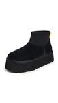 UGG Women's Classic Mini Dipper Fashion Boot, Black, 5 UK